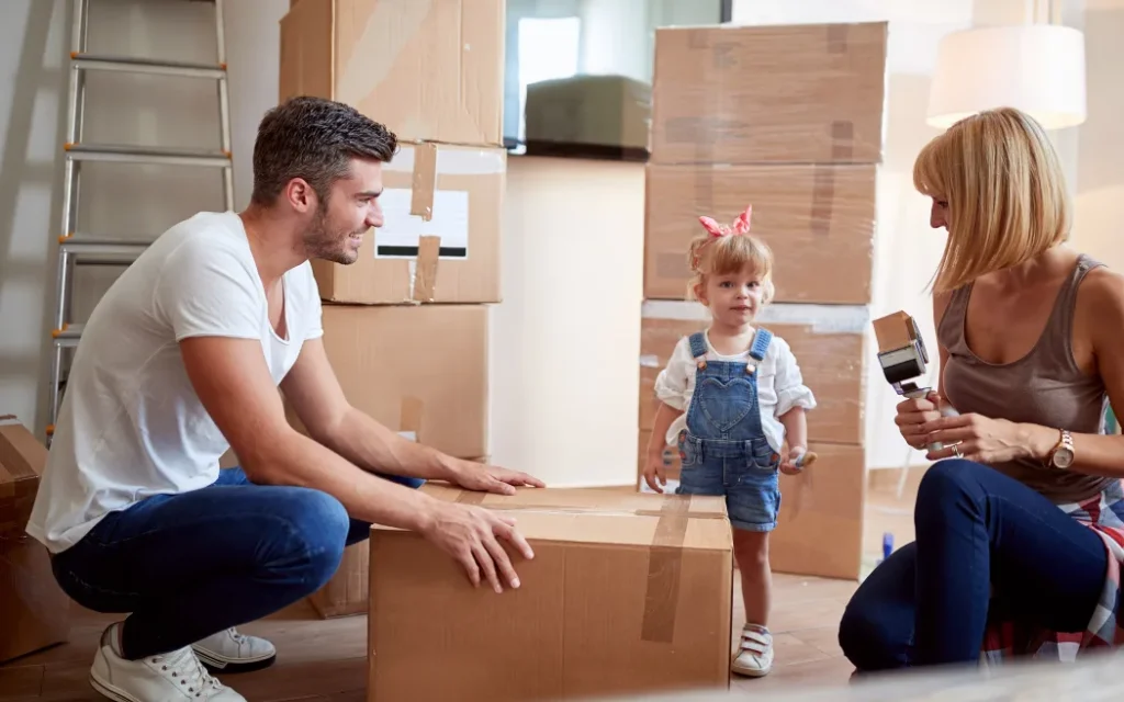 Move House Carefully with Toddler 