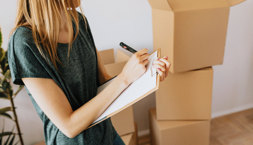 Moving Checklist for Relocating House