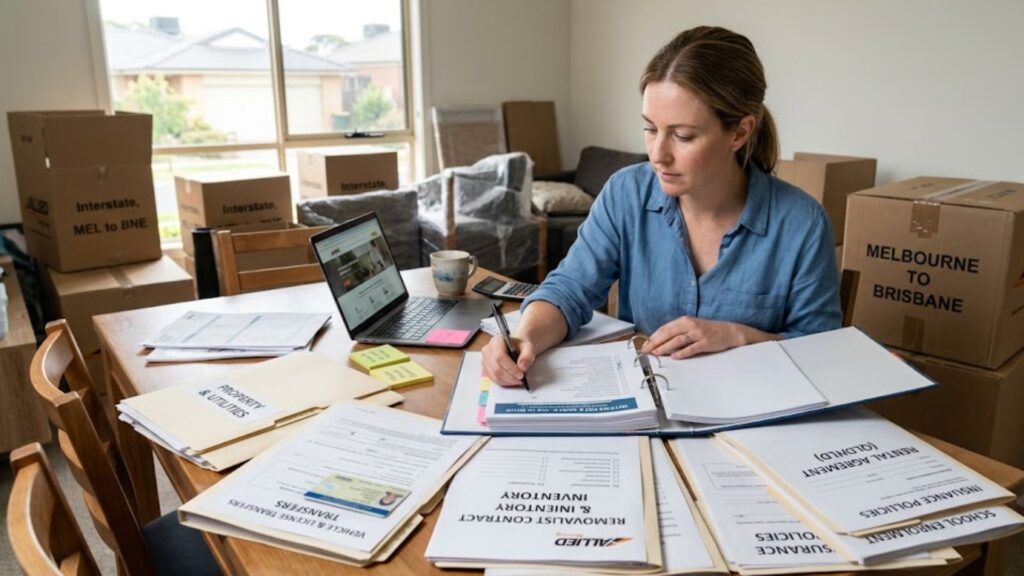 Documents and Paperwork Required for Interstate Moving in Australia