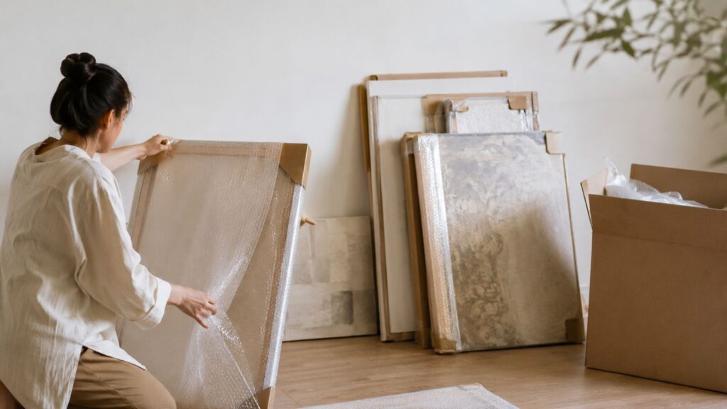 How To Transport Artwork And Paintings During A House Move
