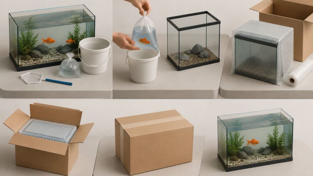 How to Pack and Move a Fish Tank Without Losing Your Fish