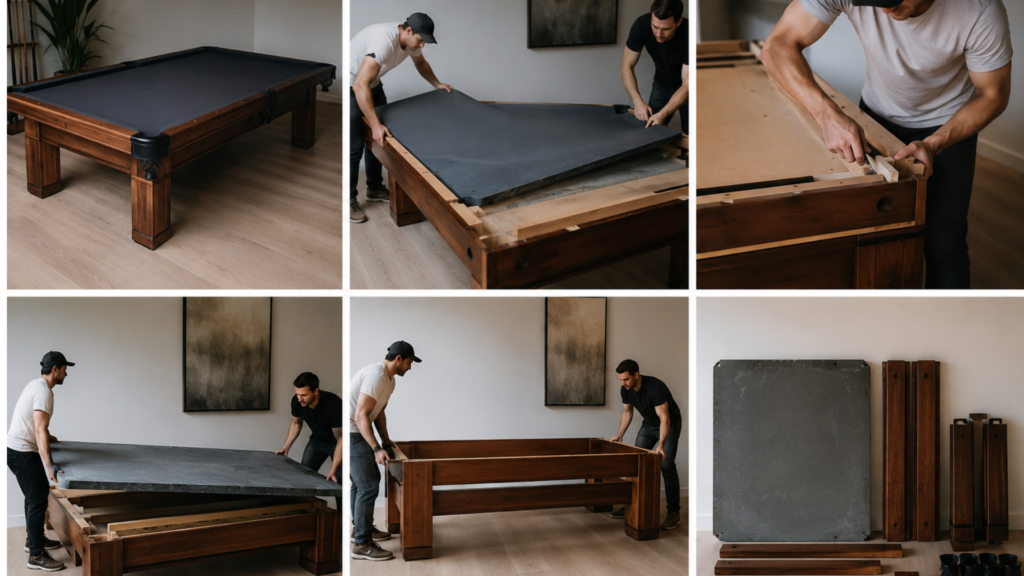 Step-By-Step Guide On How To Move A Pool Table