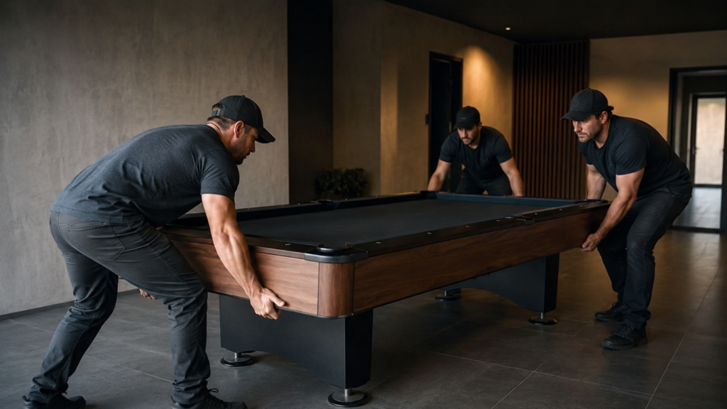 Why Moving A Pool Table Is Really Challenging